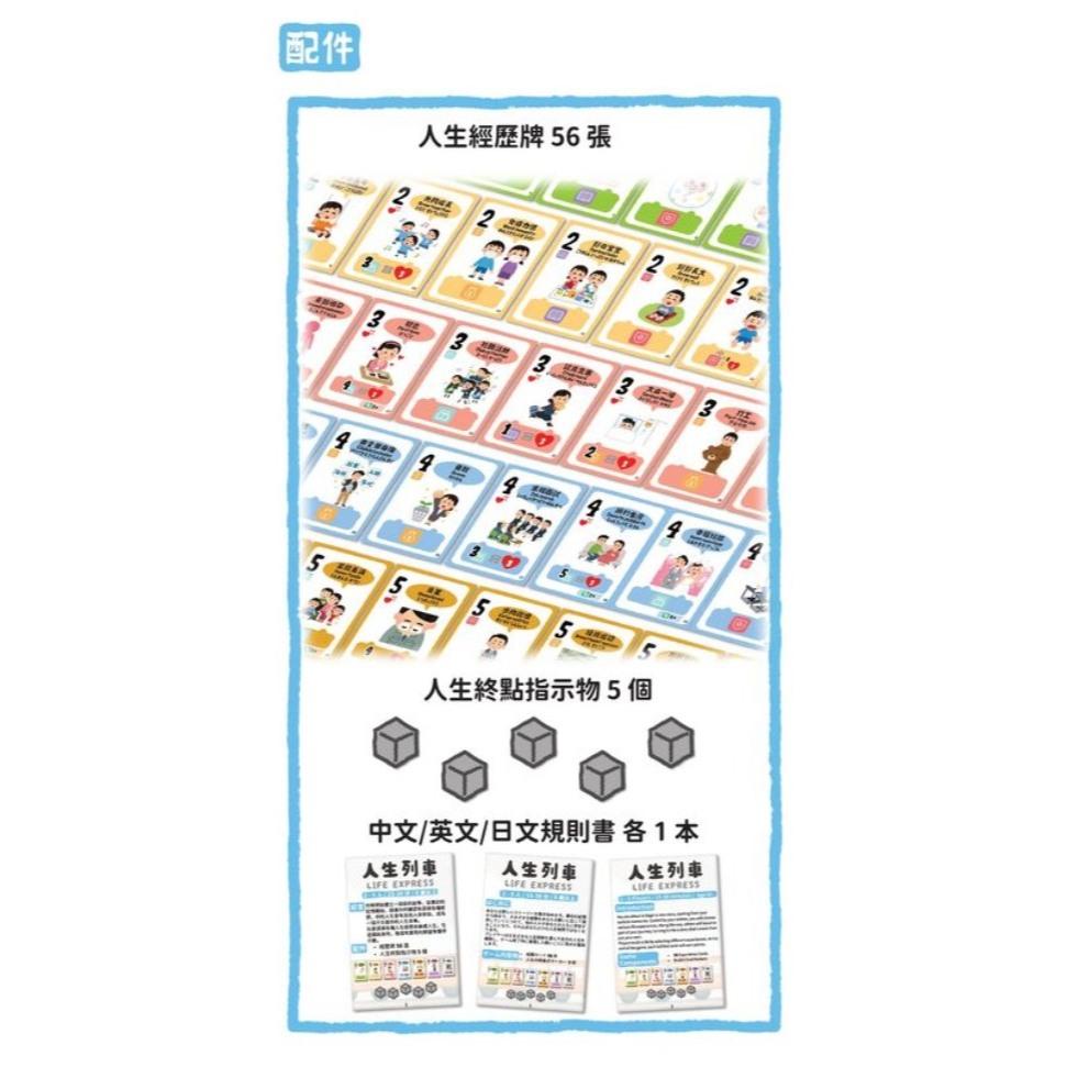 人生列車 Life Express 繁體中文版 高雄龐奇桌遊-細節圖5