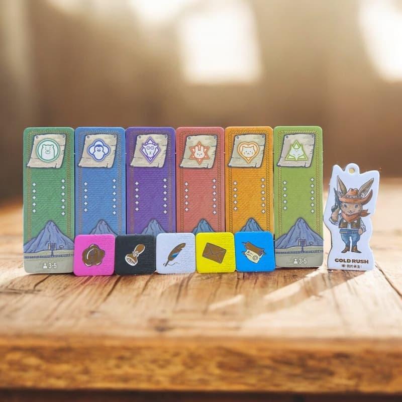 噢 我的黃金 GOLD RUSH RK第一款投資桌遊 繁體中文版 高雄龐奇桌遊-細節圖4