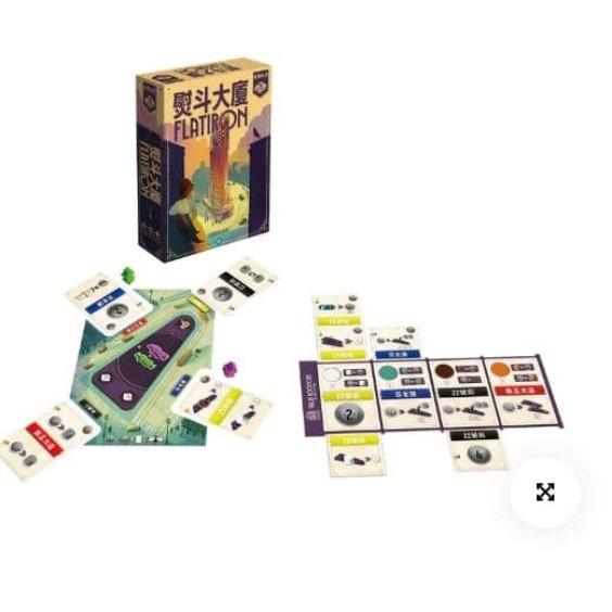 熨斗大廈 flatiron 繁體中文版 高雄龐奇桌遊-細節圖2