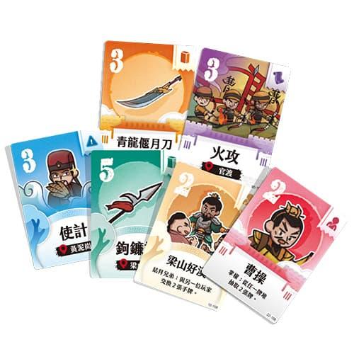 讀步經典 三國演義&水滸傳 繁體中文版 高雄龐奇桌遊-細節圖4