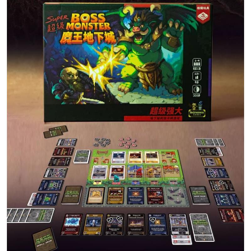 超級魔王地下城 Super Boss Monster 繁體中文版 高雄龐奇桌遊-細節圖2