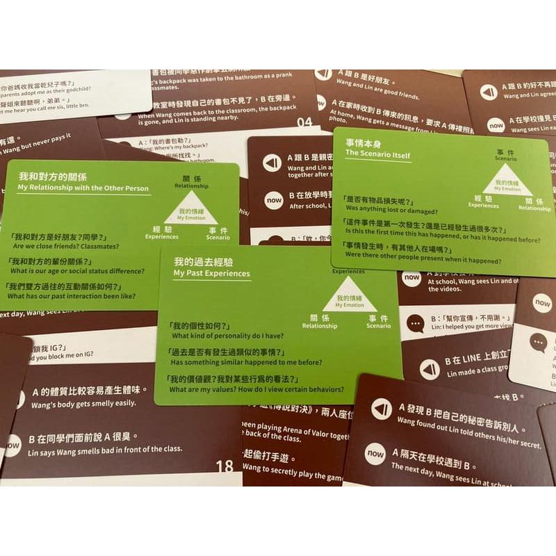 情緒謎語 RIDDLE ME FEELINGS 中英雙語版 高雄龐奇桌遊-細節圖5