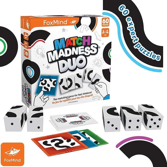 瘋狂對決 雙人對對 Match Madness Duo 附中文說明書 高雄龐奇桌遊-細節圖2