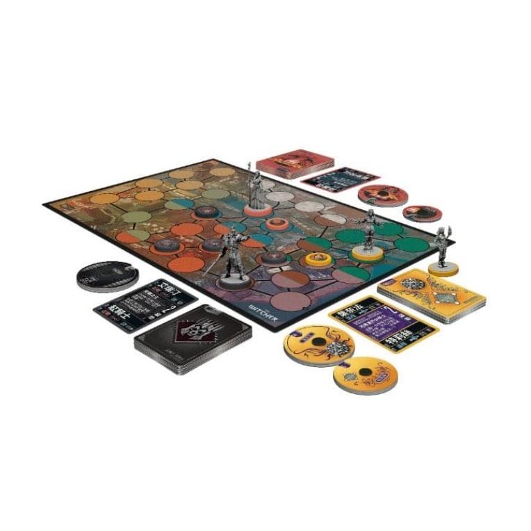 無雙對決 巫師 鋼劍與銀劍+王國殞落 Unmatched Witchers 送限量模型 繁中 高雄龐奇桌遊-細節圖7