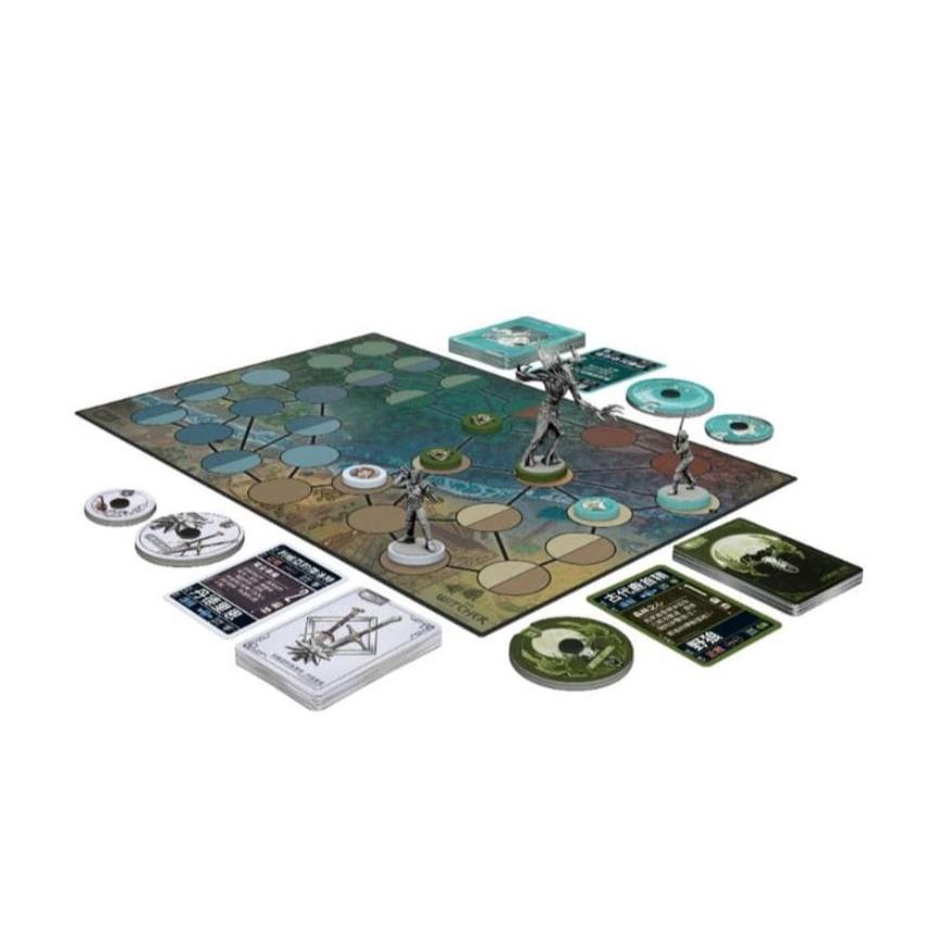 無雙對決 巫師 鋼劍與銀劍 Unmatched Witchers Steel&Silver 繁體中文版 高雄龐奇桌遊-細節圖2