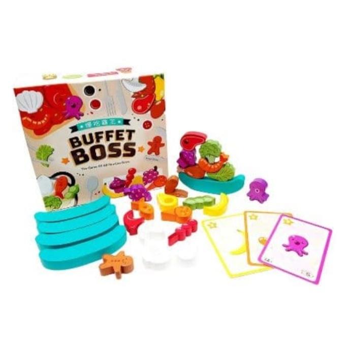 爆吃霸王 Buffet Boss 附中文說明書 高雄龐奇桌遊-細節圖2