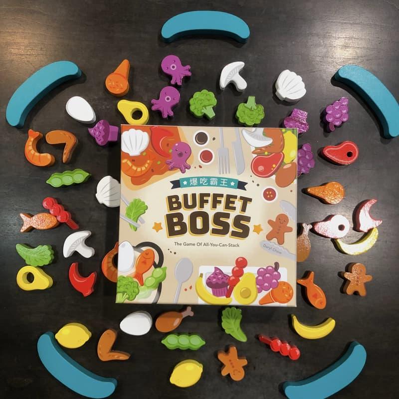 爆吃霸王 Buffet Boss 附中文說明書 高雄龐奇桌遊-細節圖3