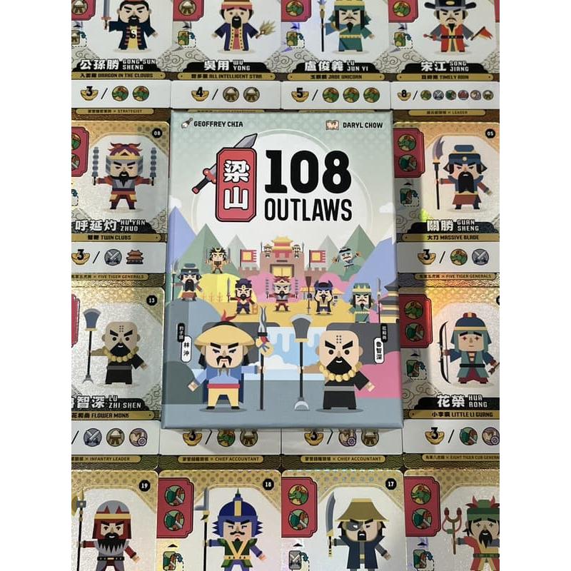 梁山108 Outlaws 附中文說明書 高雄龐奇桌遊-細節圖2
