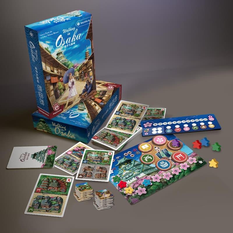 漫步大阪城 Walking in Osaka 國際中文版 高雄龐奇桌遊-細節圖2