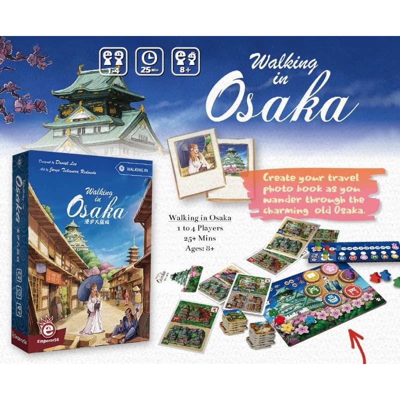 漫步大阪城 Walking in Osaka 國際中文版 高雄龐奇桌遊-細節圖3