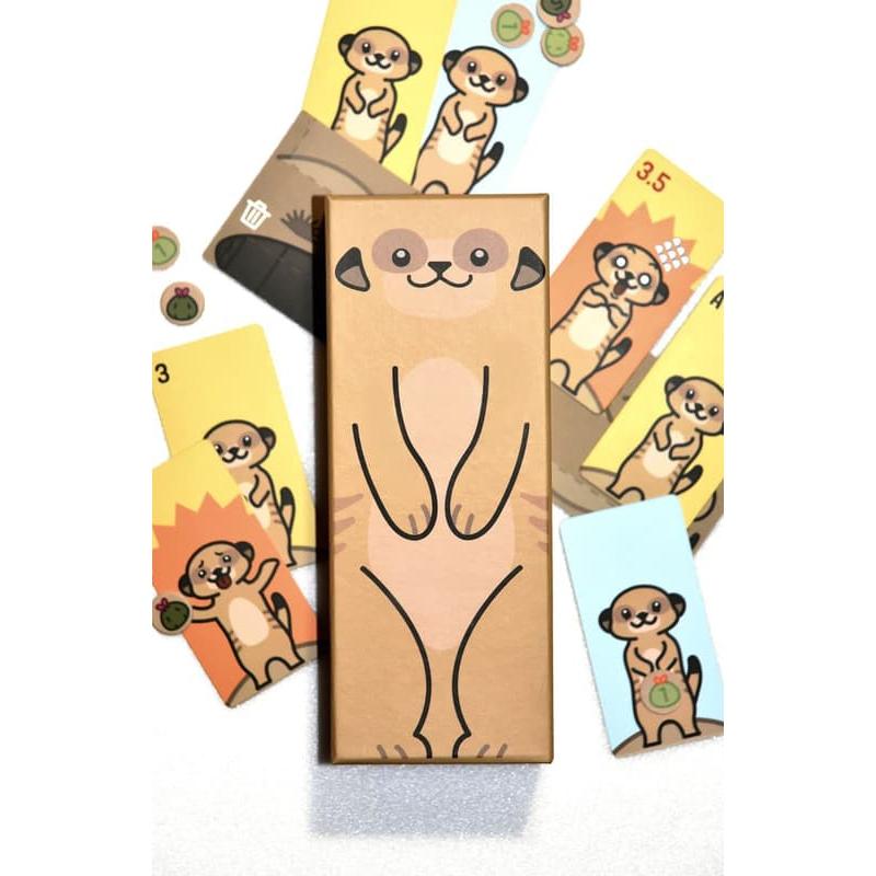 狐獴 胡蒙 SHAKE IT MEERKAT 多國語言版 高雄龐奇桌遊-細節圖4