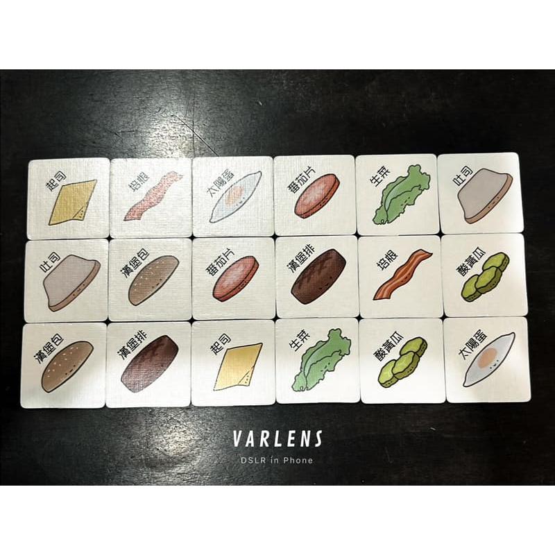 米莫漢堡 MEMO BURGER 繁體中文版 高雄龐奇桌遊-細節圖5