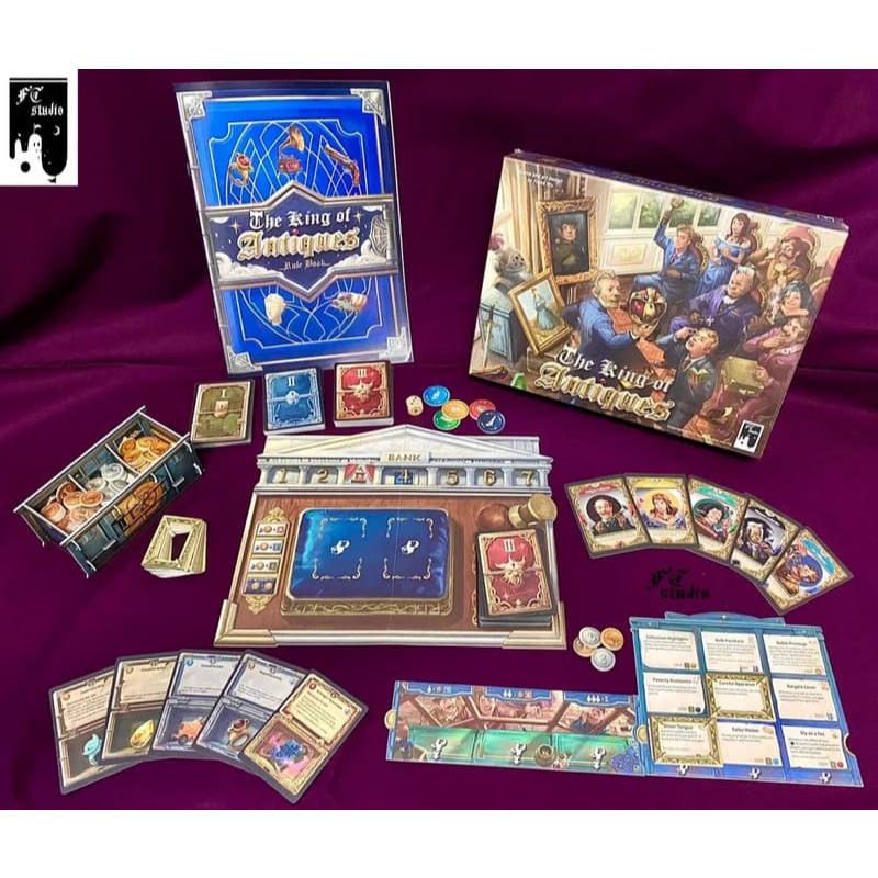 古董拍賣王 The King of Antiques 繁體中文版 高雄龐奇桌遊-細節圖2