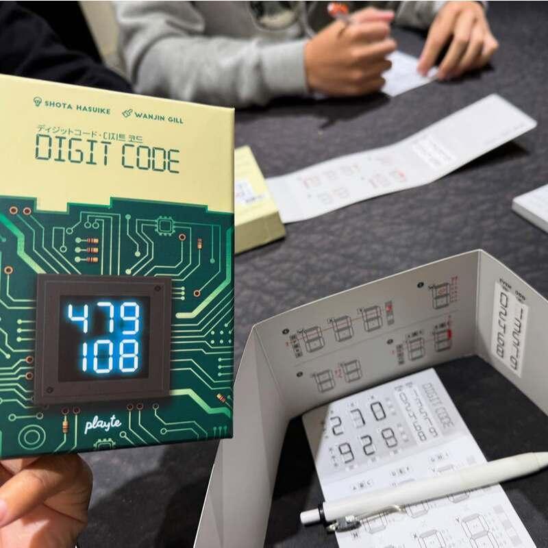 數字解碼 Digit Code 韓文版附繁中說明書 高雄龐奇桌遊-細節圖3