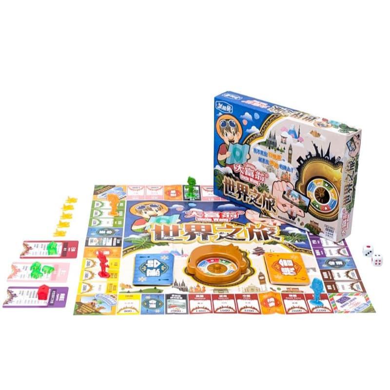 大富翁(新超萌)世界之旅 新版 繁體中文版 高雄龐奇桌遊-細節圖2