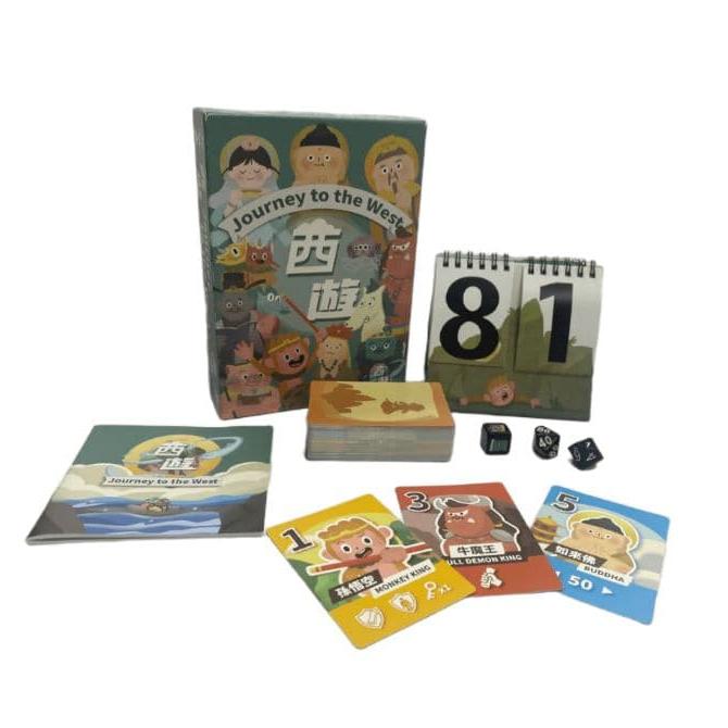 西遊桌遊 journey to the west 中英日三國語言版 高雄龐奇桌遊-細節圖2