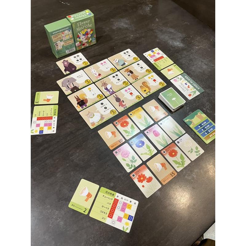 花藝市集 Flower Marche 中日雙語版 高雄龐奇桌遊-細節圖4