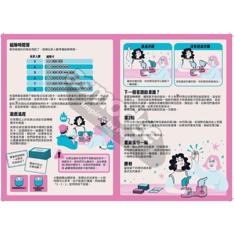 異手同指 THATS TOTALLY YOU 繁體中文版 高雄龐奇桌遊-細節圖4