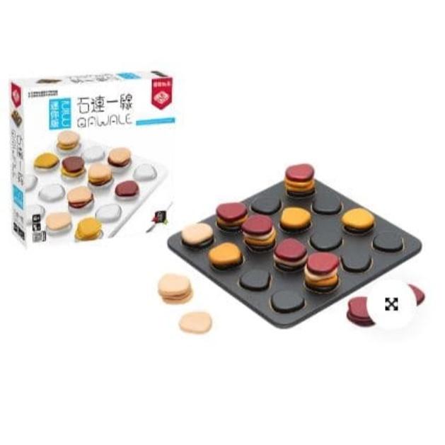 石連一線 迷你版 qawale mini 繁體中文版 高雄龐奇桌遊-細節圖2