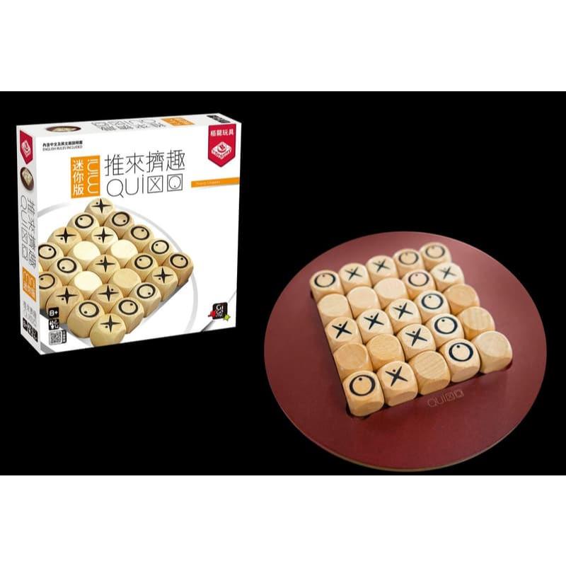推來擠趣 (你推我擠) 迷你版 quxio mini 繁體中文版 高雄龐奇桌遊-細節圖2