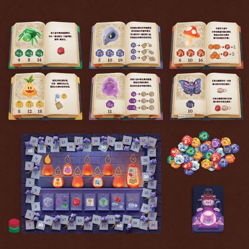 郎中闖江湖 Q版 QUACKS 繁體中文版 高雄龐奇桌遊-細節圖3