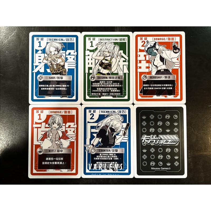 卡片子彈 Re: LOAD 繁體中文版 高雄龐奇桌遊-細節圖3