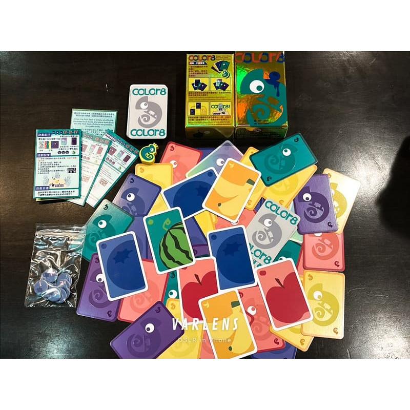 變色龍8 Color8 繁體中文版 高雄龐奇桌遊-細節圖2