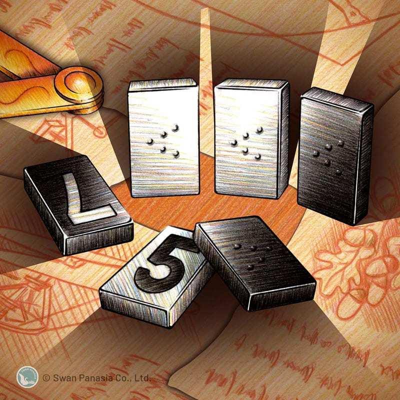 終極密碼 DA VINCI CODE 泰中版 高雄龐奇桌遊-細節圖3