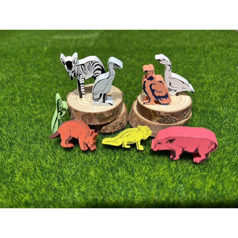 野生動物園 HABITATS 繁體中文版 高雄龐奇桌遊-細節圖3