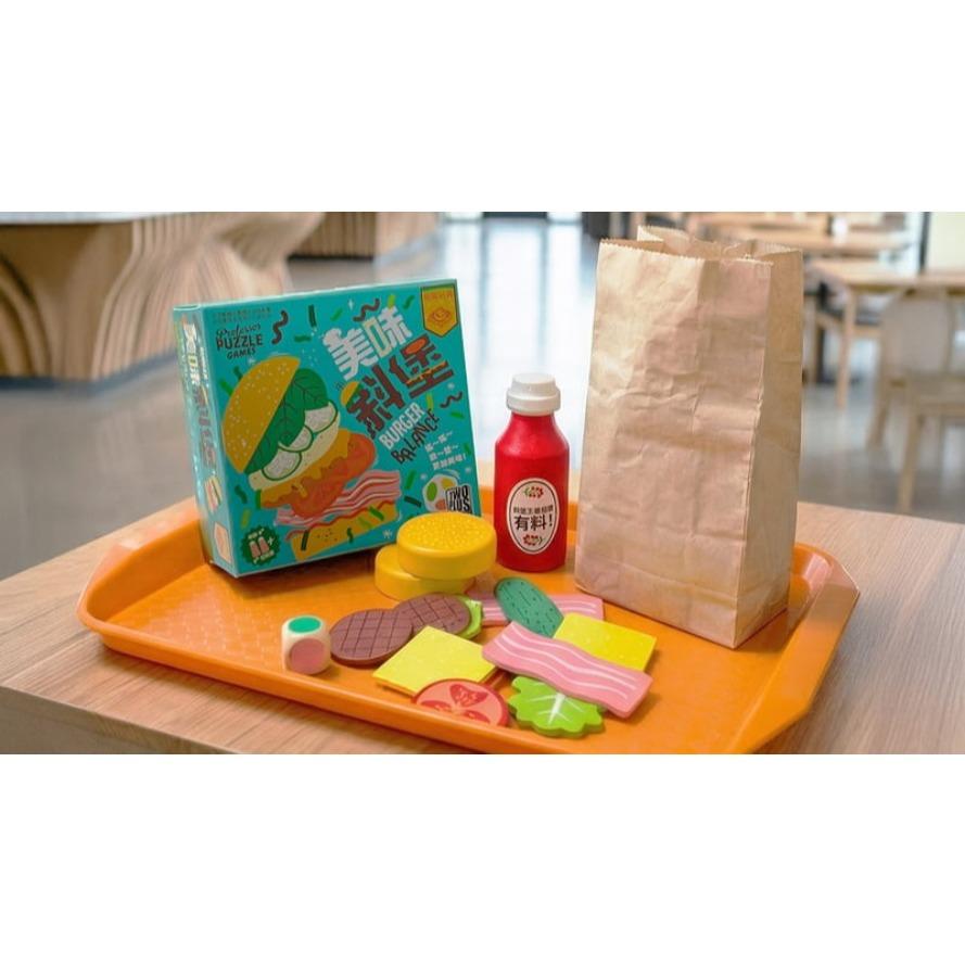 美味斜堡 burger balance 繁體中文版 高雄龐奇桌遊-細節圖3