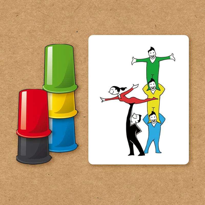 快手疊杯 舒視版 SPEED CUPS SENIOR EDITION 繁體中文版 高雄龐奇桌遊-細節圖3