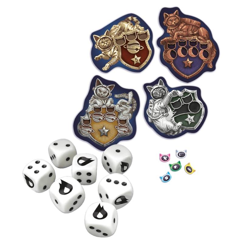 喵星探險隊 MLEM SPACE AGENCY 英文版 線上中文說明 高雄龐奇桌遊-細節圖4