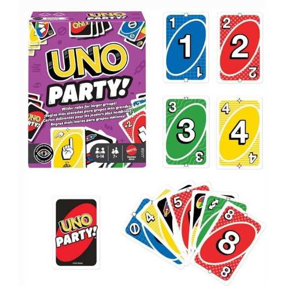 UNO Party UNO 卡牌遊戲 派對版 高雄龐奇桌遊-細節圖2