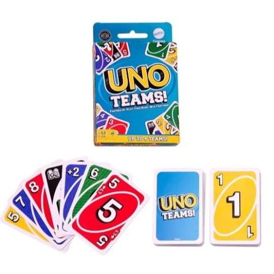 UNO卡牌遊戲 團隊合作 UNO Teams 高雄龐奇桌遊-細節圖2