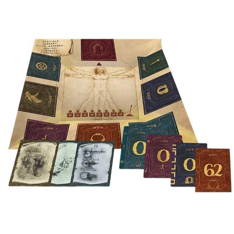 逃脫遊戲 達文西終極手稿 Escape Game Da Vinci Codex 繁體中文版 高雄龐奇桌遊-細節圖2