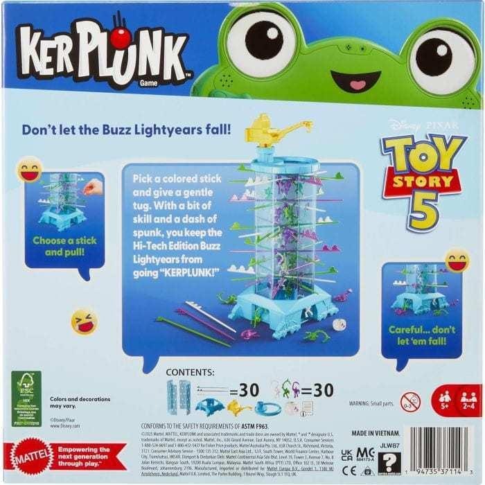玩具總動員5大挑戰 KerPlunk Disney & Pixar’s Toy Story 5 高雄龐奇桌遊-細節圖2