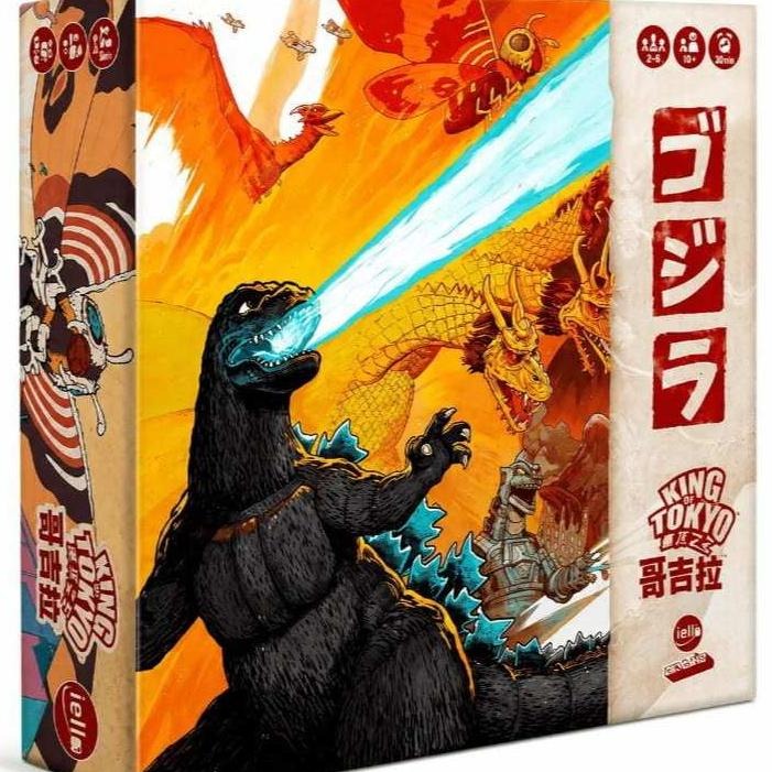 東京之王 哥吉拉 King of Tokyo Godzilla 繁體中文版 高雄龐奇桌遊