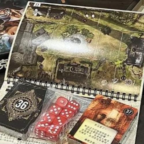 Z之冒險 洛夫克拉夫特 第1卷 Aventura Z: Vol. 1 Lovecraft 繁體中文版 高雄龐奇桌遊-細節圖2
