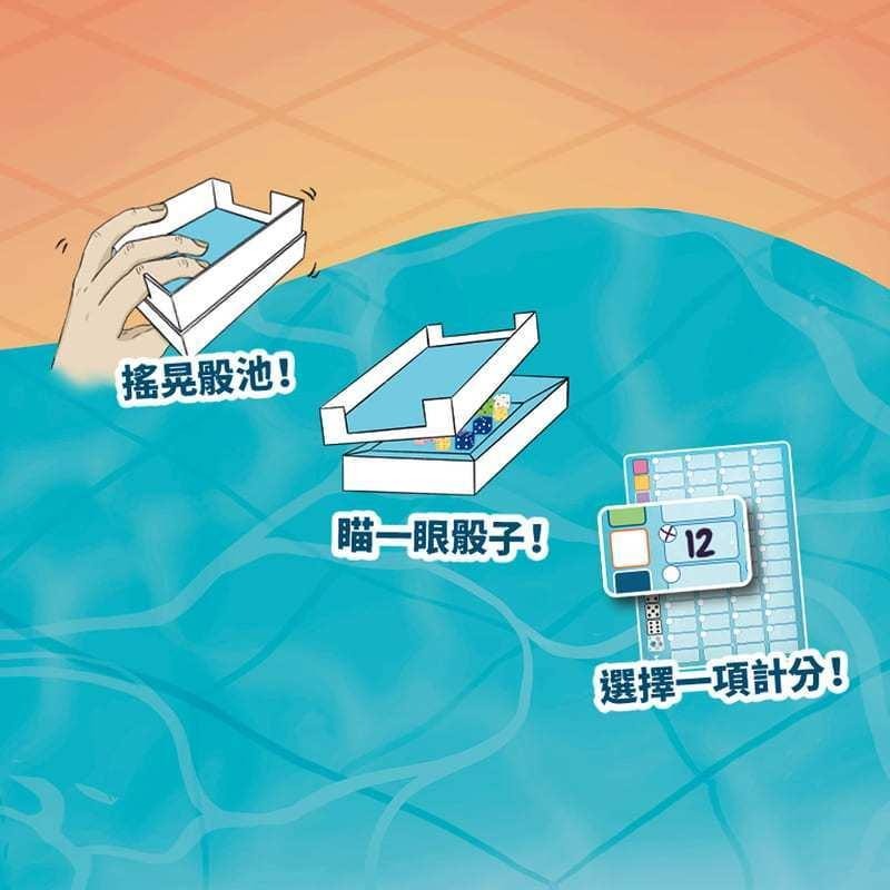 骰池啪啦趴 DICE POOL PARTY 繁體中文版 高雄龐奇桌遊-細節圖3