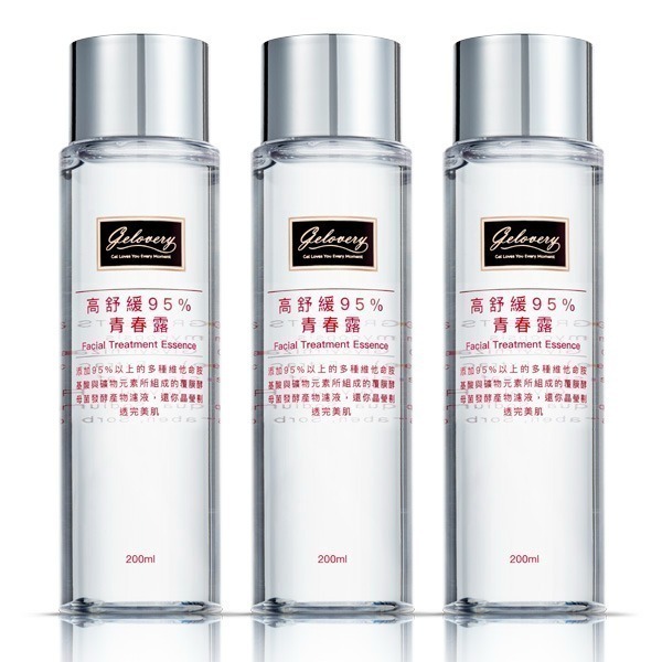 ( 現貨 ) 編哥Gelovery  高舒緩95%青春露 200 ml-規格圖2