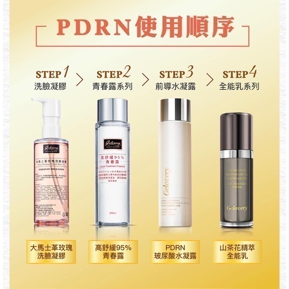 （現貨） 編哥 Gelovery  PDRN 玻尿酸水凝露 120ml-細節圖2