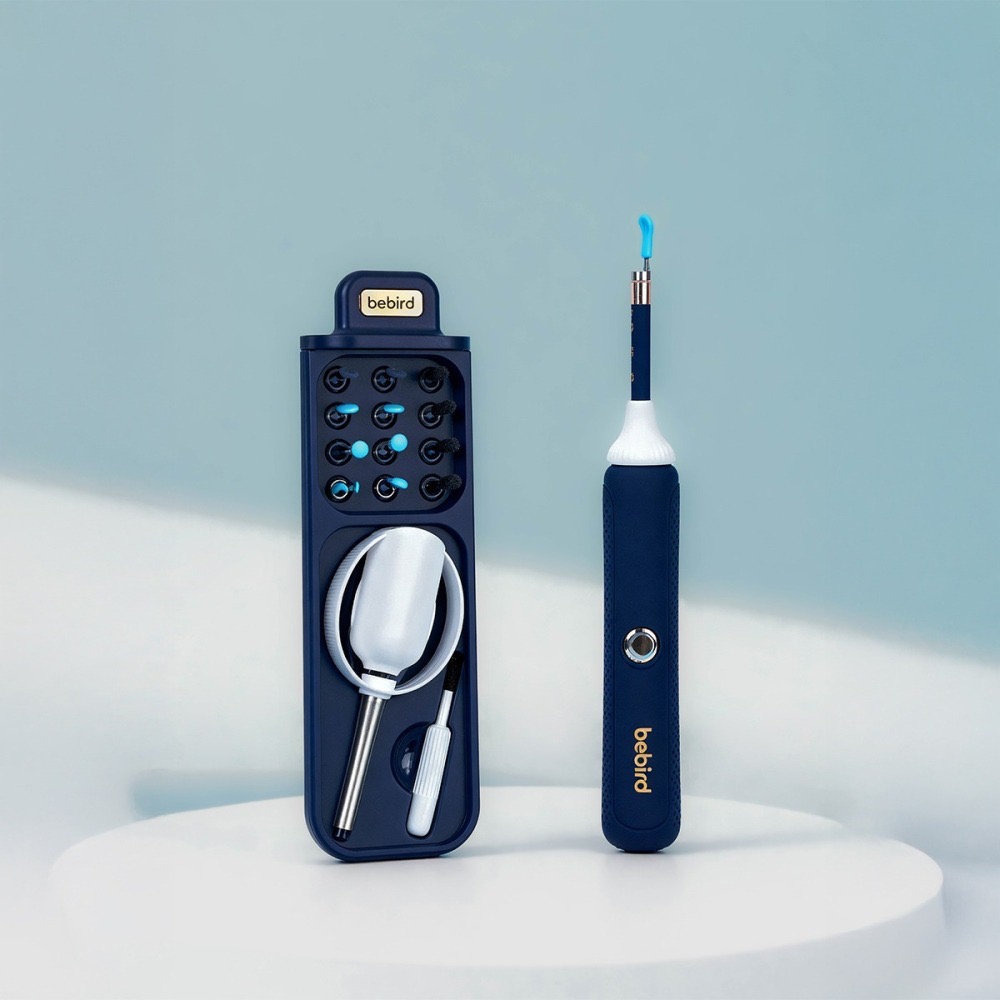 ( 現貨 ) 編哥 Gelovery 【Bebird ADAM 3 Ultra】 多功能彎曲定型掏耳棒 - 藍色 | 白-細節圖5