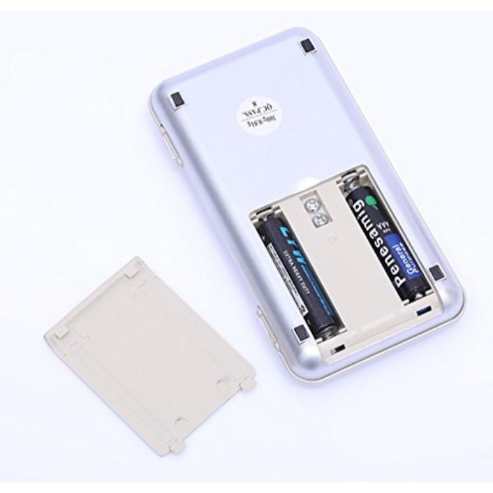 中文500g電子秤 金屬迷你電子秤 玉石珠寶秤 食品秤 克重秤2*AAA供電 小型秤重 袖珍迷你 日式無印秤重液晶顯示屏-細節圖4