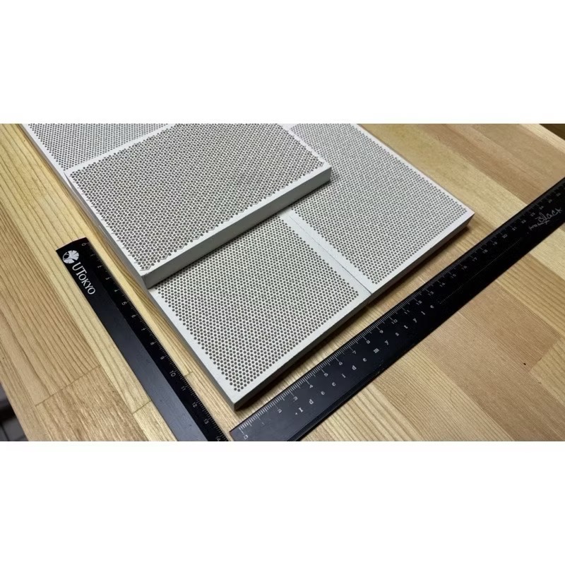 特大號紅外線蜂窩陶瓷板燃燒器陶瓷片承燒板燒結耐熱版 承燒板窯爐 耐高溫承燒架子 高導熱陶瓷片瓦斯爐頭陶瓷片 擋板絕緣材料-規格圖9