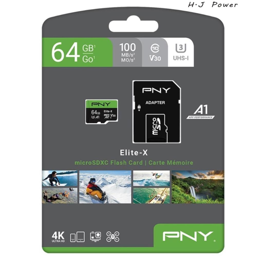 [ 好市多代購 ] PNY 必恩威 PNY 64GB Elite X MicroSD 記憶卡含SD轉接卡 好事多代買服務-細節圖2
