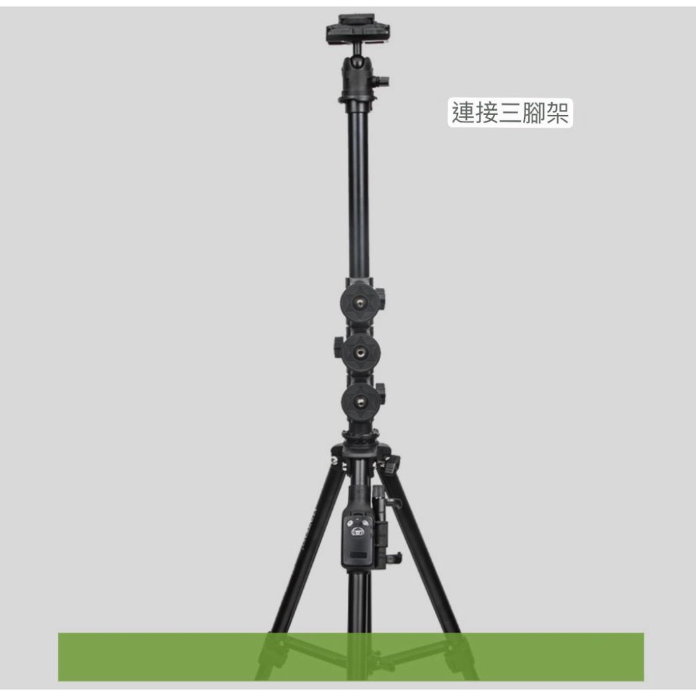 [雲騰369]一年保固Yunteng VCT-369 多機位雲台4台1/4接口 鋁合金支架相機三腳架橫桿 俯拍桿-細節圖2