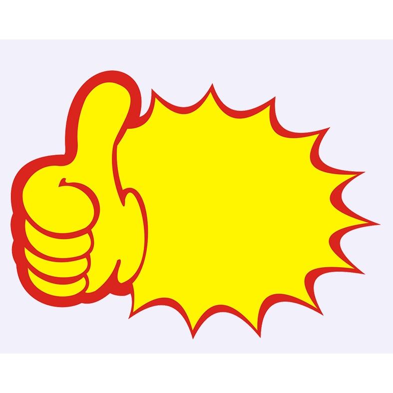 爆炸超低價 大拇哥 黃色標籤 特價標牌 標籤 標價 標示牌 黃色標價牌 白板 特價商品 原價 特價 新貨上市 黃色標籤-細節圖2