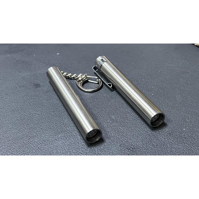 台灣爆亮款 金屬LED手電筒 4號電池 不銹鋼材質 便攜戶外家用小 袖珍微型式 AAA手電筒 鑑定寶石  賭石 玉質鑑定-細節圖8