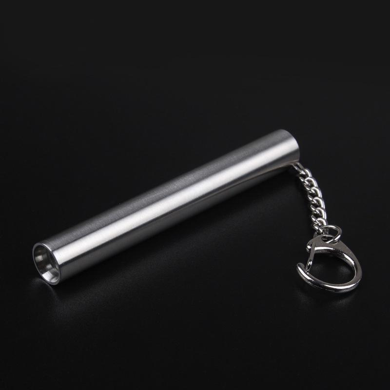 台灣爆亮款 金屬LED手電筒 4號電池 不銹鋼材質 便攜戶外家用小 袖珍微型式 AAA手電筒 鑑定寶石  賭石 玉質鑑定-細節圖9