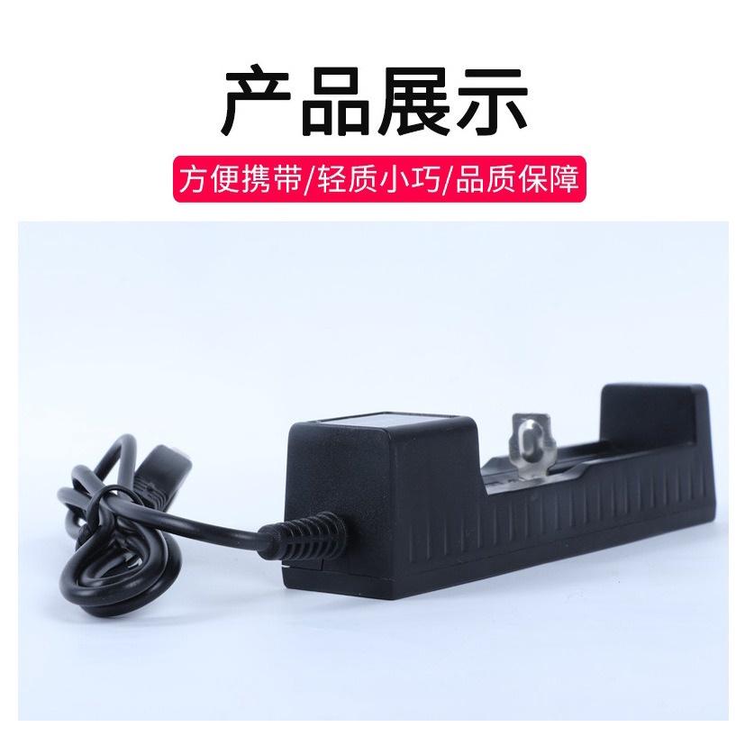 電池充電器單槽18650充電器usb3.7V單充可充 26650 17670 14500 10440 16340 充電器-細節圖7